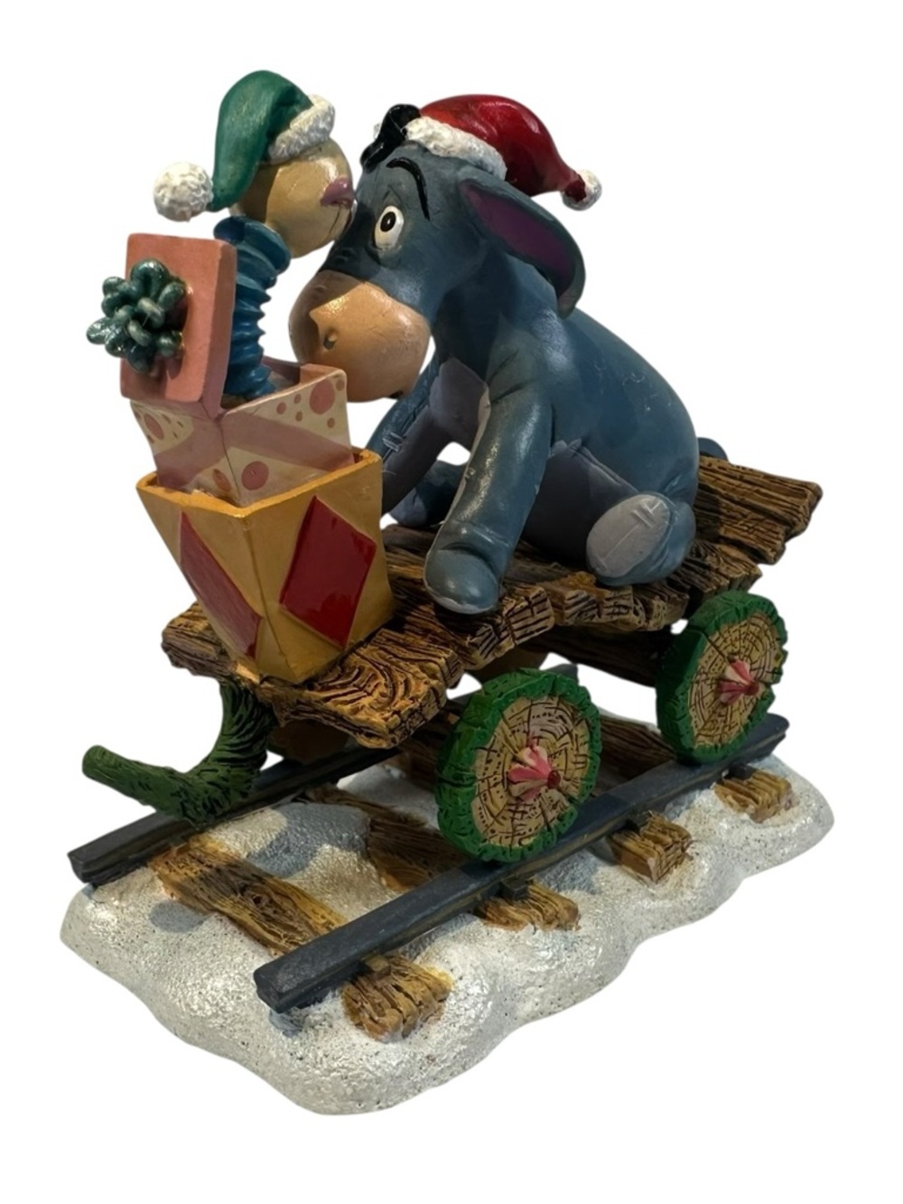 Disney Piglet Holiday Express Train Eeyore Car Danbury Mint Christmas Pooh